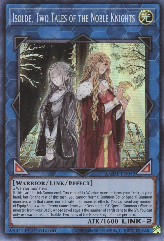 Isolde, Two Tales of the Noble Knights [AMDE-EN052] Super Rare | Exor Games Summserside