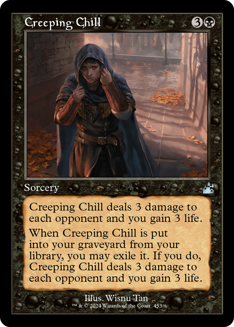 Creeping Chill (Retro Frame) [Ravnica Remastered] | Exor Games Summserside