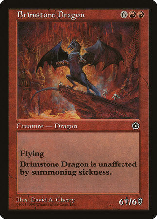 Brimstone Dragon [Portal Second Age] | Exor Games Summserside