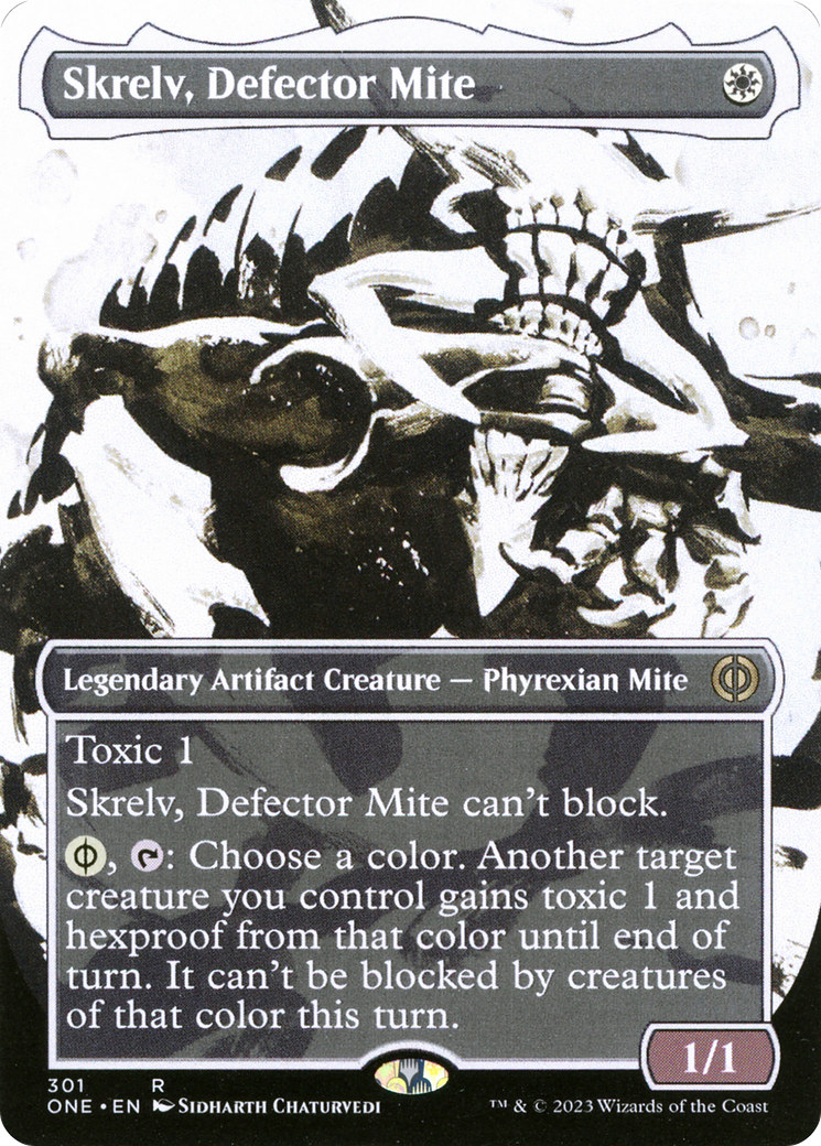 Skrelv, Defector Mite (Borderless Ichor) [Phyrexia: All Will Be One] | Exor Games Summserside