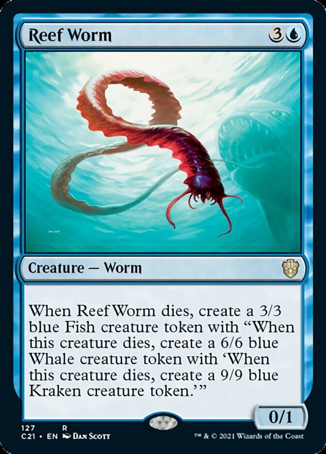 Reef Worm [Commander 2021] | Exor Games Summserside