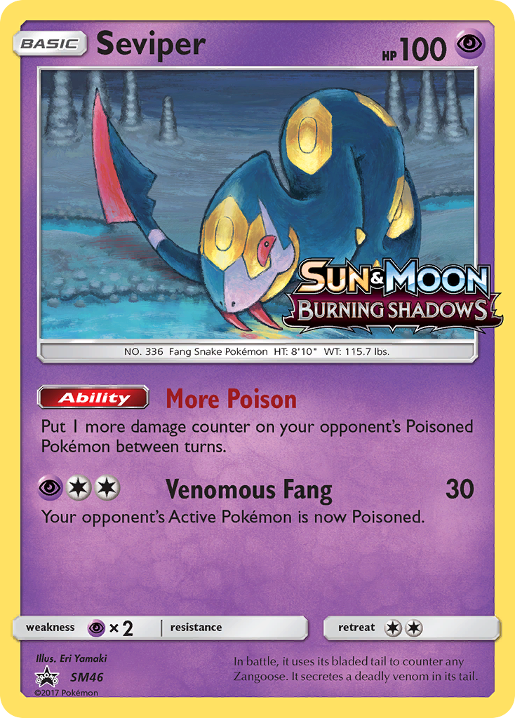 Seviper (SM46) [Sun & Moon: Black Star Promos] | Exor Games Summserside