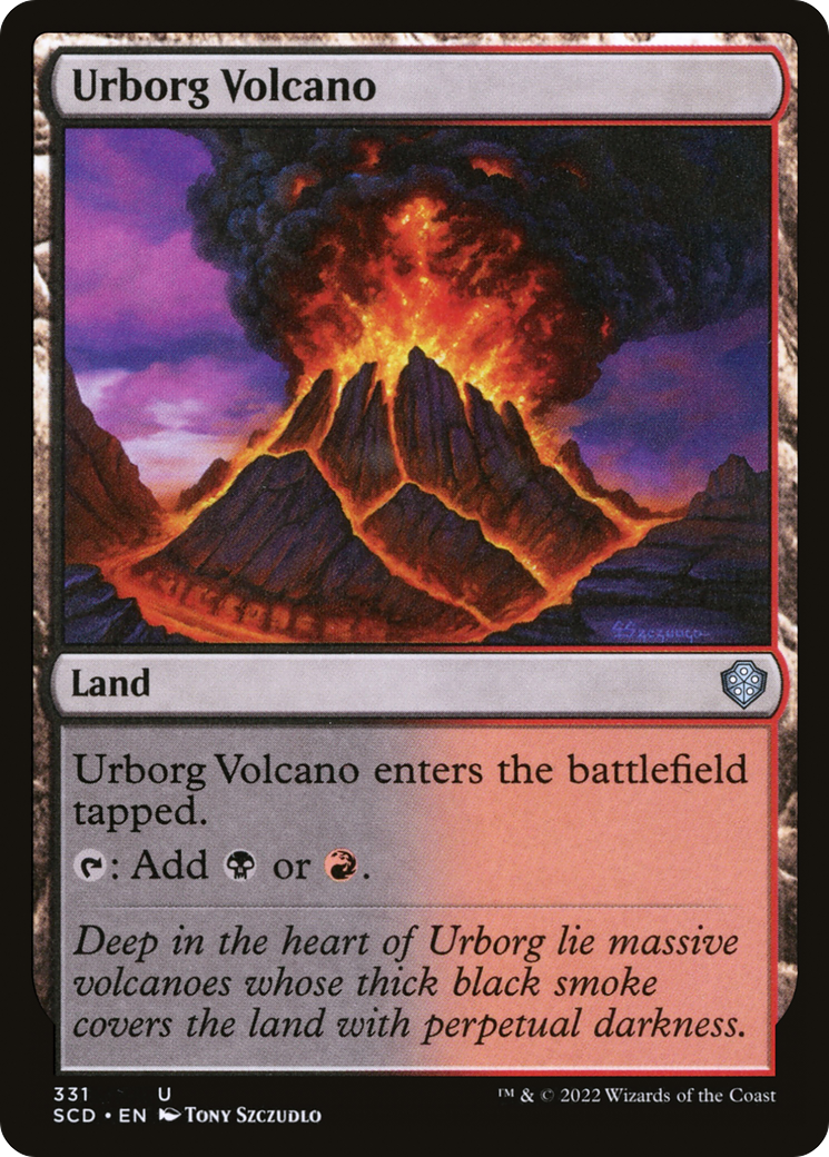 Urborg Volcano [Starter Commander Decks] | Exor Games Summserside