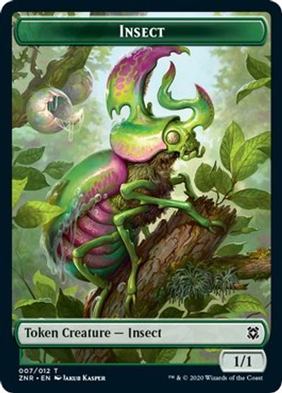 Beast // Insect Double-sided Token [Challenger Decks 2021 Tokens] | Exor Games Summserside