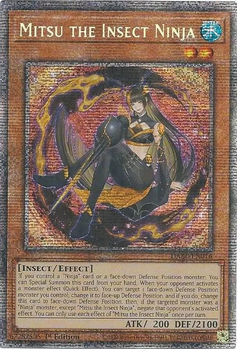 Mitsu the Insect Ninja [DABL-EN016] Starlight Rare | Exor Games Summserside