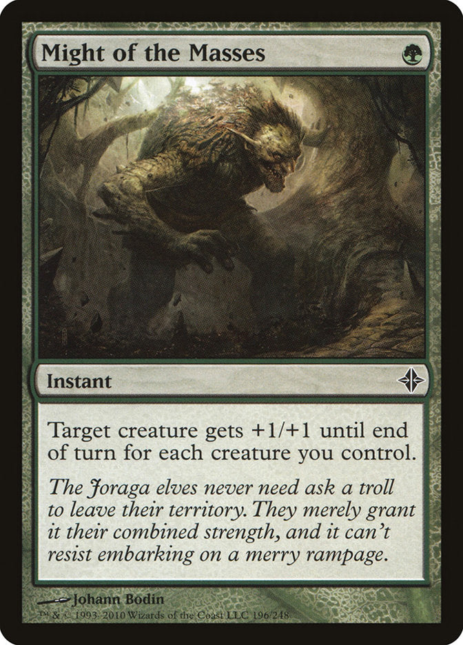 Might of the Masses [Rise of the Eldrazi] | Exor Games Summserside
