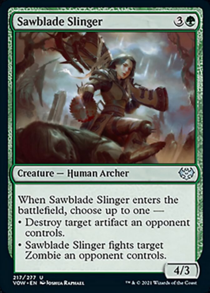 Sawblade Slinger [Innistrad: Crimson Vow] | Exor Games Summserside