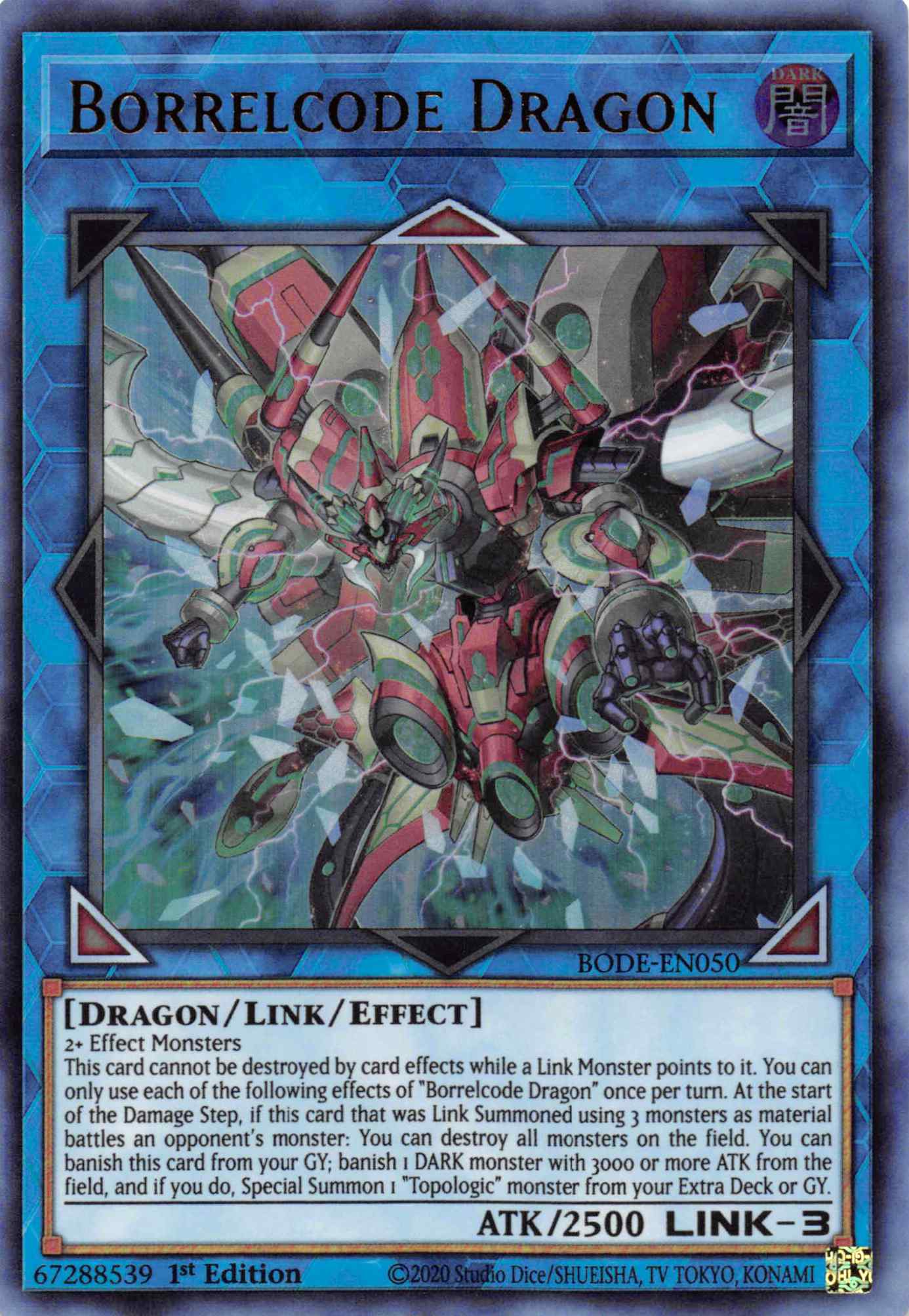 Borrelcode Dragon [BODE-EN050] Ultra Rare | Exor Games Summserside