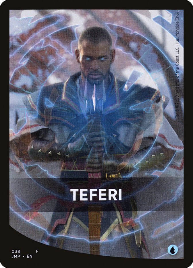 Teferi Theme Card [Jumpstart Front Cards] | Exor Games Summserside