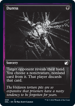 Duress [Innistrad: Double Feature] | Exor Games Summserside