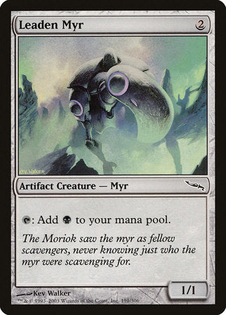 Leaden Myr [Mirrodin] | Exor Games Summserside