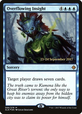 Overflowing Insight [Ixalan Promos] | Exor Games Summserside