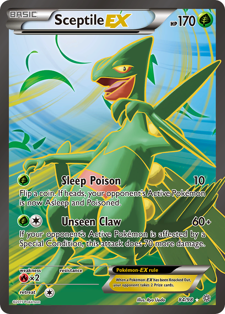 Sceptile EX (84/98) [XY: Ancient Origins] | Exor Games Summserside