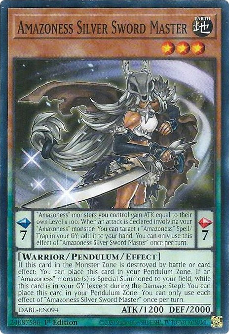 Amazoness Silver Sword Master [DABL-EN094] Common | Exor Games Summserside