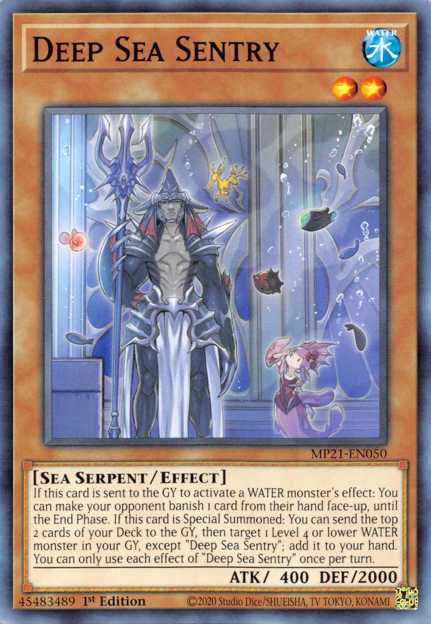 Deep Sea Sentry [MP21-EN050] Common | Exor Games Summserside