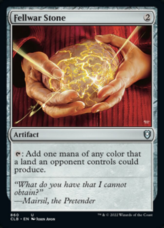 Fellwar Stone [Commander Legends: Battle for Baldur's Gate] | Exor Games Summserside
