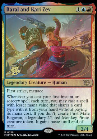 Baral and Kari Zev [March of the Machine Prerelease Promos] | Exor Games Summserside