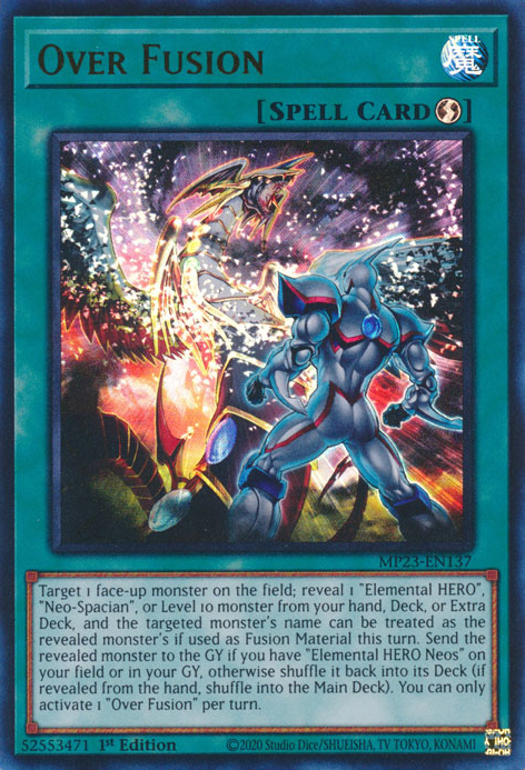 Over Fusion [MP23-EN137] Ultra Rare | Exor Games Summserside