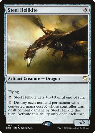 Steel Hellkite [Commander 2018] | Exor Games Summserside