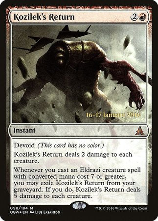 Kozilek's Return [Oath of the Gatewatch Promos] | Exor Games Summserside