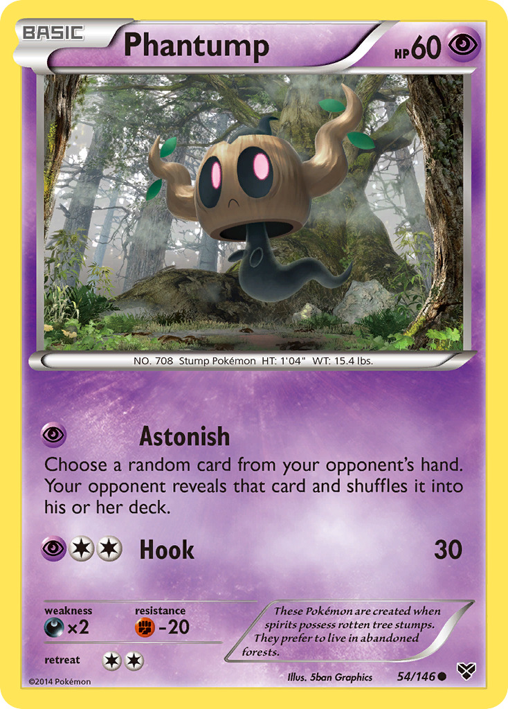 Phantump (54/146) [XY: Base Set] | Exor Games Summserside