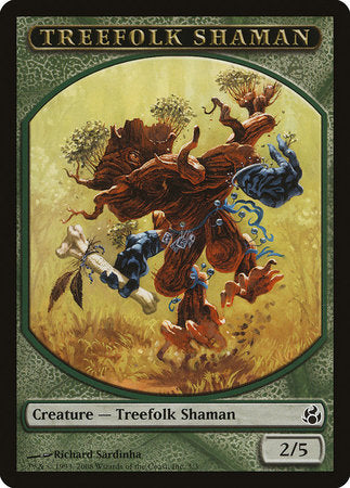 Treefolk Shaman Token [Morningtide Tokens] | Exor Games Summserside