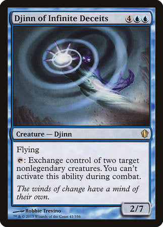 Djinn of Infinite Deceits [Commander 2013] | Exor Games Summserside
