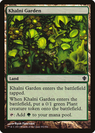Khalni Garden [Commander 2013] | Exor Games Summserside