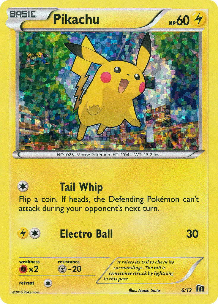 Pikachu (6/12) [McDonald's Promos: 2015 Collection] | Exor Games Summserside