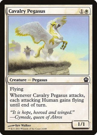 Cavalry Pegasus [Theros] | Exor Games Summserside