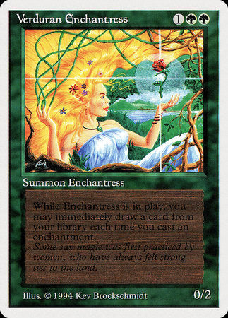 Verduran Enchantress [Summer Magic / Edgar] | Exor Games Summserside