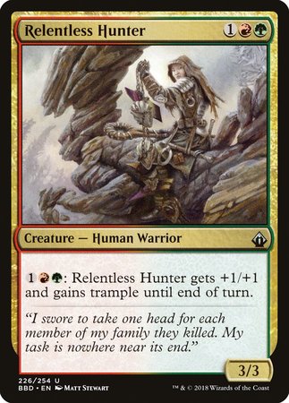 Relentless Hunter [Battlebond] | Exor Games Summserside