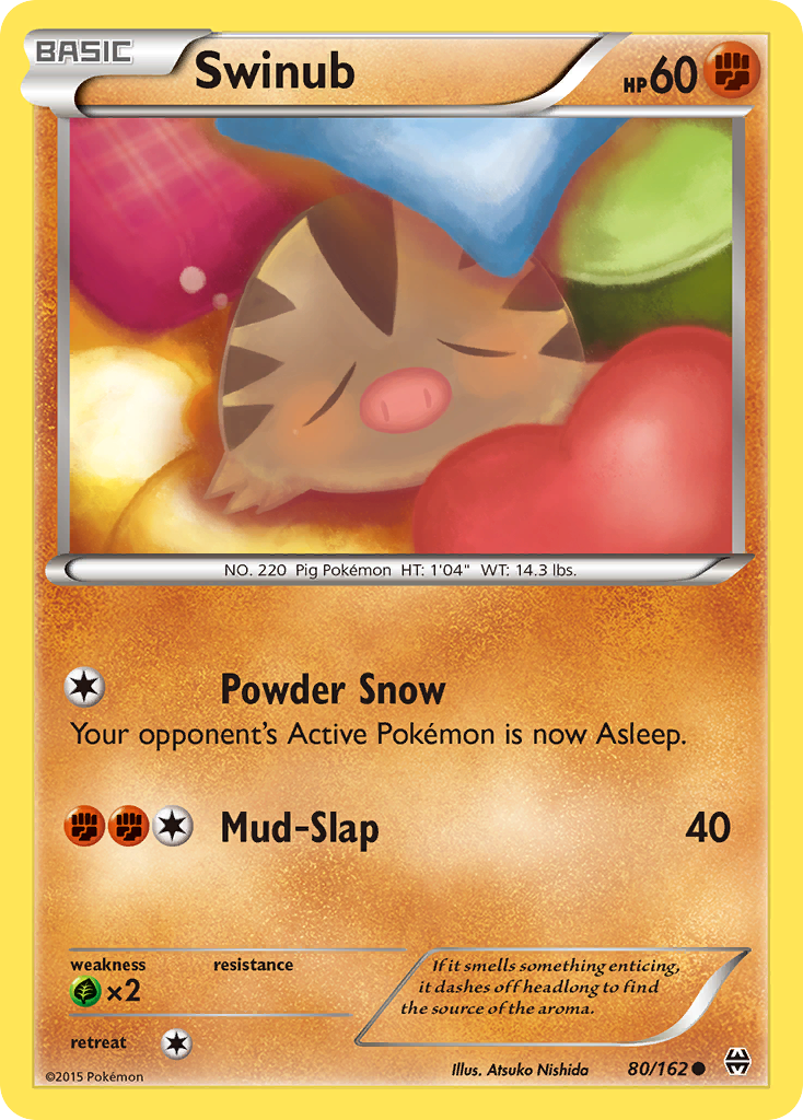 Swinub (80/162) [XY: BREAKthrough] | Exor Games Summserside