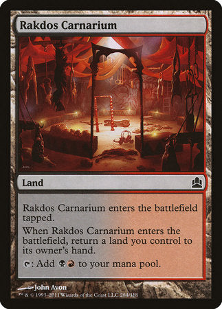 Rakdos Carnarium [Commander 2011] | Exor Games Summserside
