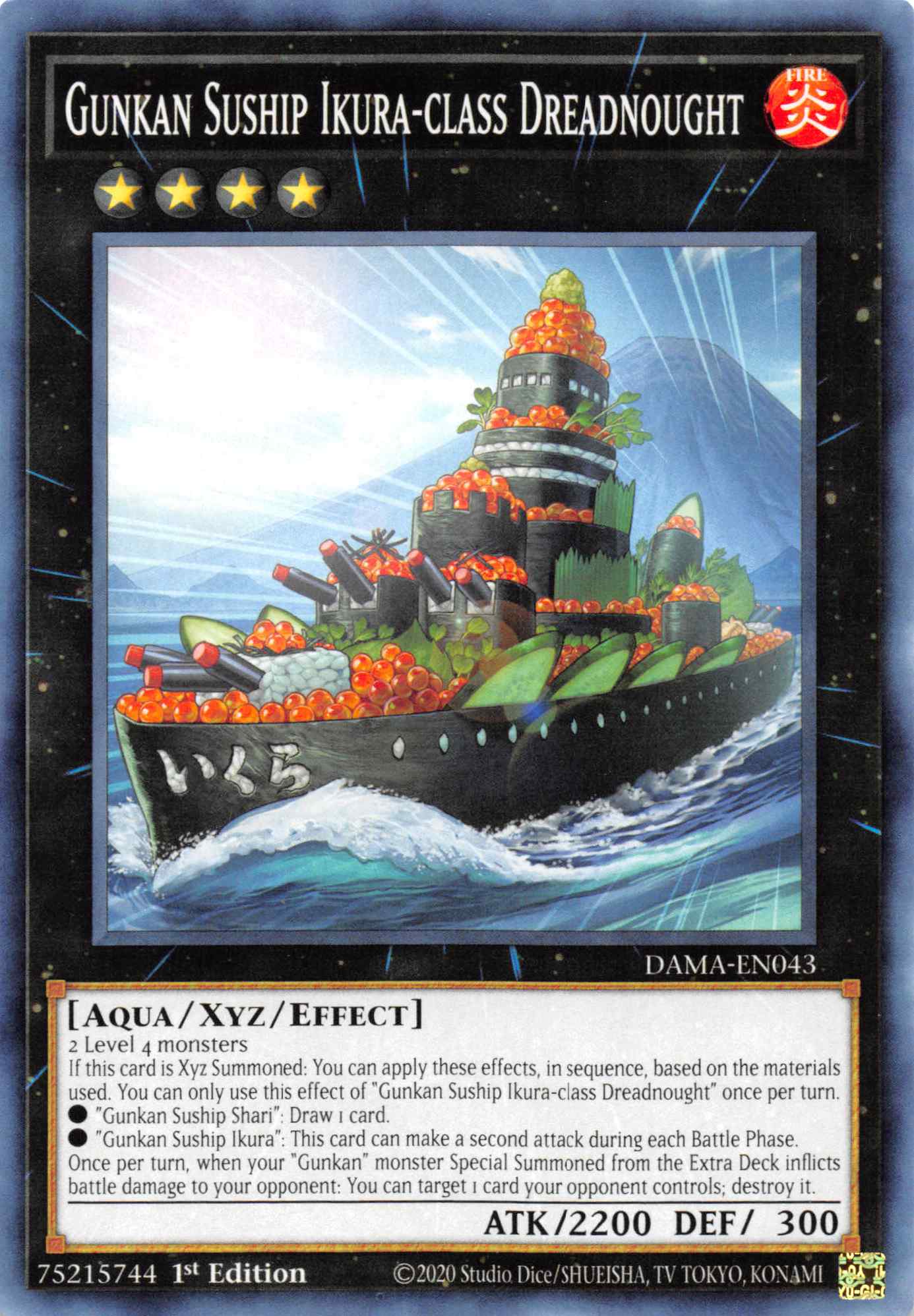 Gunkan Suship Ikura-class Dreadnought [DAMA-EN043] Common | Exor Games Summserside