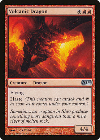 Volcanic Dragon [Magic 2012] | Exor Games Summserside