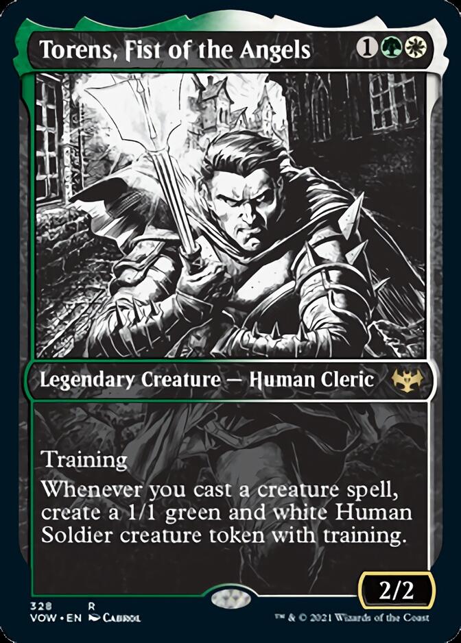 Torens, Fist of the Angels (Showcase Eternal Night) [Innistrad: Crimson Vow] | Exor Games Summserside