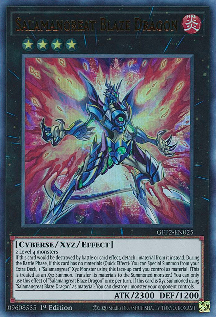 Salamangreat Blaze Dragon [GFP2-EN025] Ultra Rare | Exor Games Summserside
