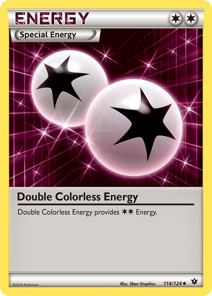 Double Colorless Energy (114/124) [XY: Fates Collide] | Exor Games Summserside