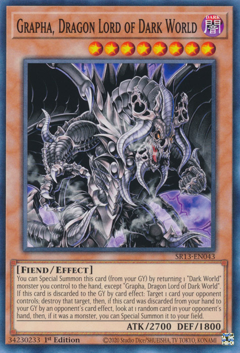 Grapha, Dragon Lord of Dark World [SR13-EN043] Common | Exor Games Summserside