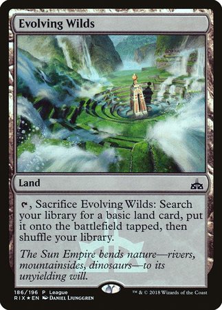 Evolving Wilds [Rivals of Ixalan Promos] | Exor Games Summserside