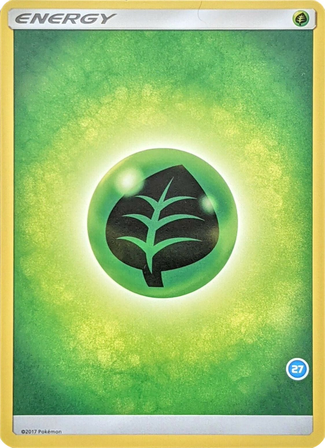 Grass Energy (Deck Exclusive #27) [Sun & Moon: Trainer Kit - Alolan Ninetales] | Exor Games Summserside