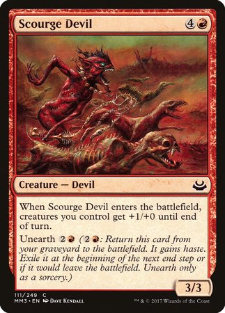 Scourge Devil [Modern Masters 2017] | Exor Games Summserside