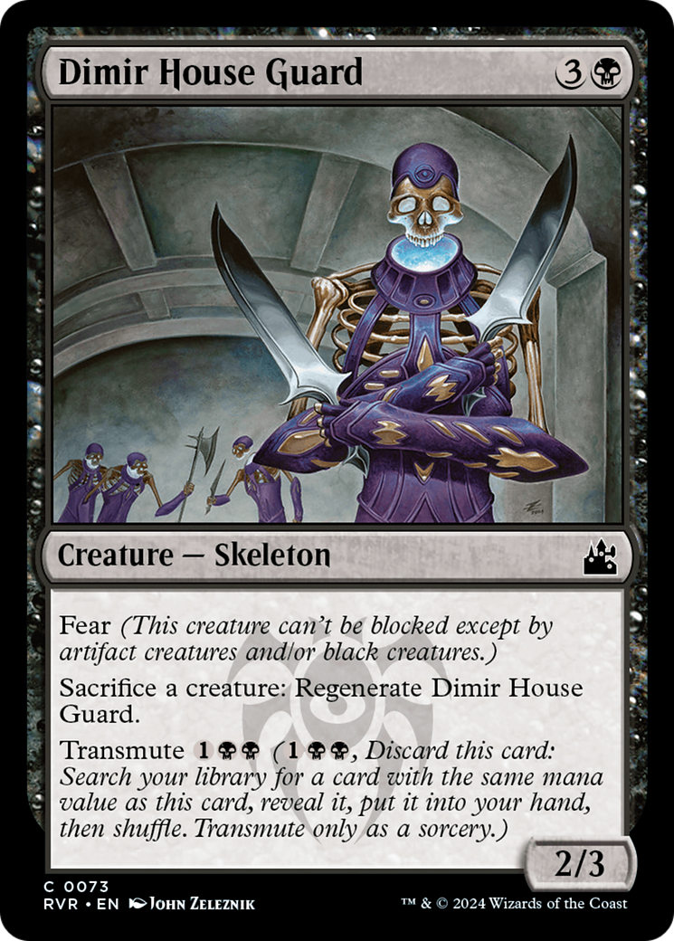 Dimir House Guard [Ravnica Remastered] | Exor Games Summserside