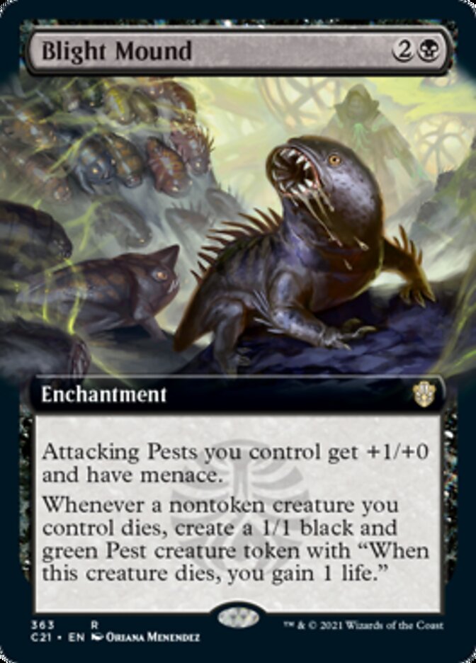 Blight Mound (Extended) [Commander 2021] | Exor Games Summserside