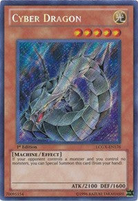 Cyber Dragon (Alternate Art) [LCGX-EN176] Secret Rare | Exor Games Summserside