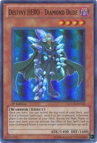 Destiny HERO - Diamond Dude [LCGX-EN124] Super Rare | Exor Games Summserside