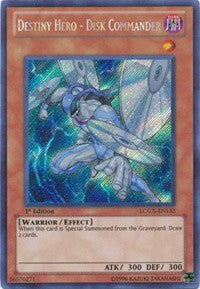 Destiny HERO - Disk Commander [LCGX-EN133] Secret Rare | Exor Games Summserside
