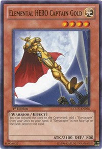 Elemental HERO Captain Gold [LCGX-EN026] Common | Exor Games Summserside