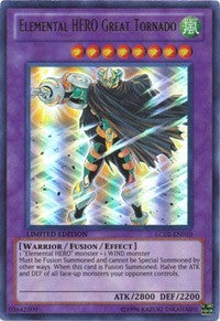 Elemental HERO Great Tornado [LC02-EN010] Ultra Rare | Exor Games Summserside